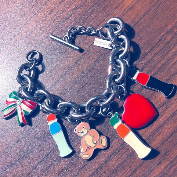 Vintage Limited Edition Moschino Charm Bracelet - Picture 1 of 3